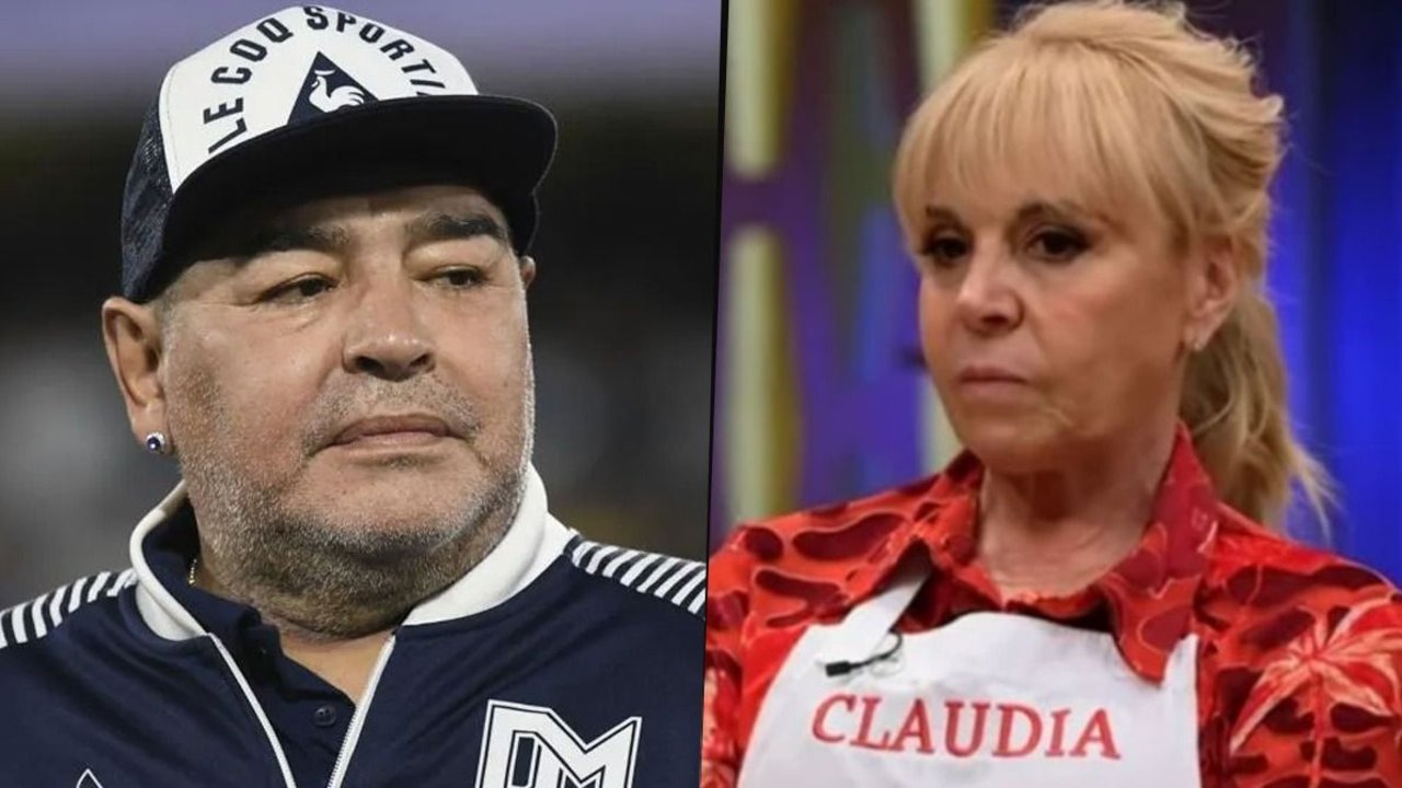 Diego Maradona y Claudia Villafañe, final MasterChef Celebrity