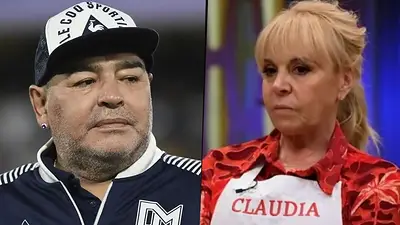 Diego Maradona y Claudia Villafañe, final MasterChef Celebrity Diego Maradona y Claudia Villafañe, final MasterChef Celebrity