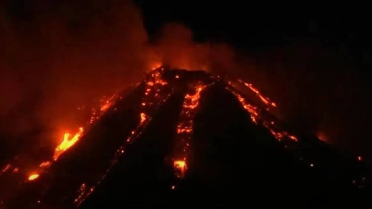 Video: impactante erupción del volcán Etna en Italia