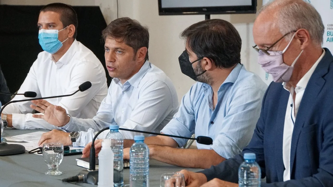 Kicillof y Gollán 