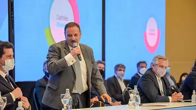 Quintela destacó el "compromiso fortísimo" de los gobernadores del FdT con el Presidente Quintela destacó el "compromiso fortísimo" de los gobernadores del FdT con el Presidente