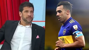 Seba Domínguez recordó el día que lo salvó Tévez