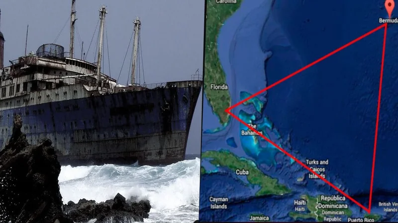 Un barco se pierde en el Triángulo de las Bermudas