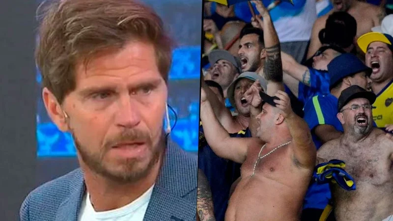 El Pollo Vignolo fue apretado por un hincha de Boca en la calle