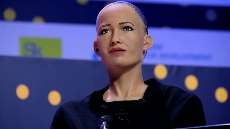 Sophia, el robot humanoide