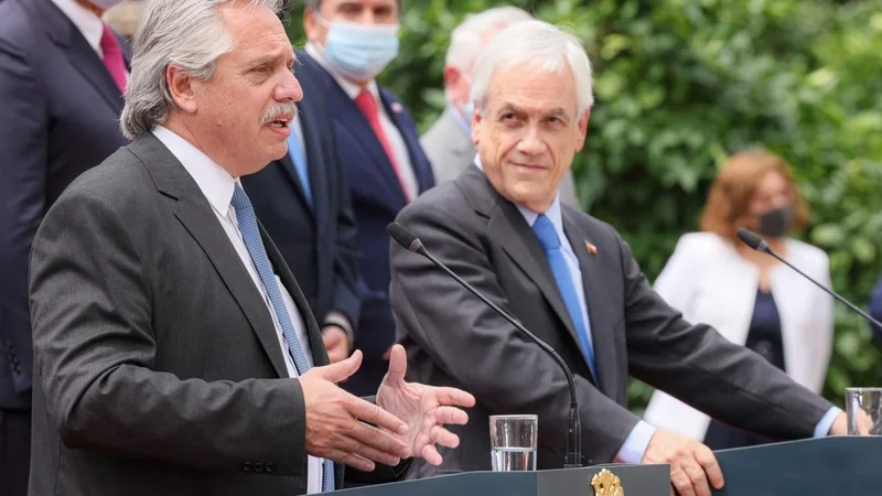 Cumbre Alberto Fernández - Piñera: cooperación, telefonía y Malvinas, algunos temas de la reunión