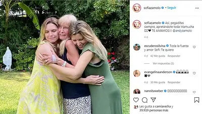 sofía zámolo y su madre sofía zámolo y su madre
