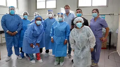 Médicos piden por paritarias al intendente macrista de San Miguel Médicos piden por paritarias al intendente macrista de San Miguel