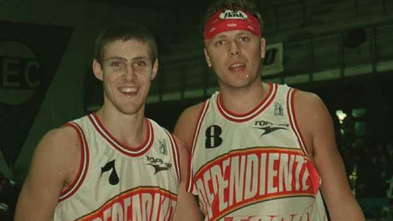 Hernán Montenegro y Andrés Nocioni