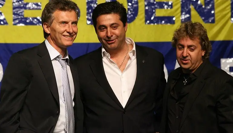 Mauricio Macri y Daniel Angelici
