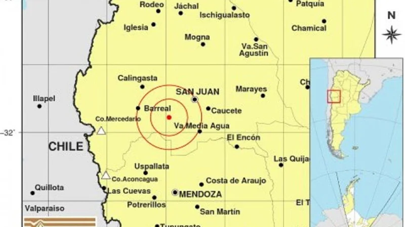 San Juan: registraron un nuevo sismo en la provincia