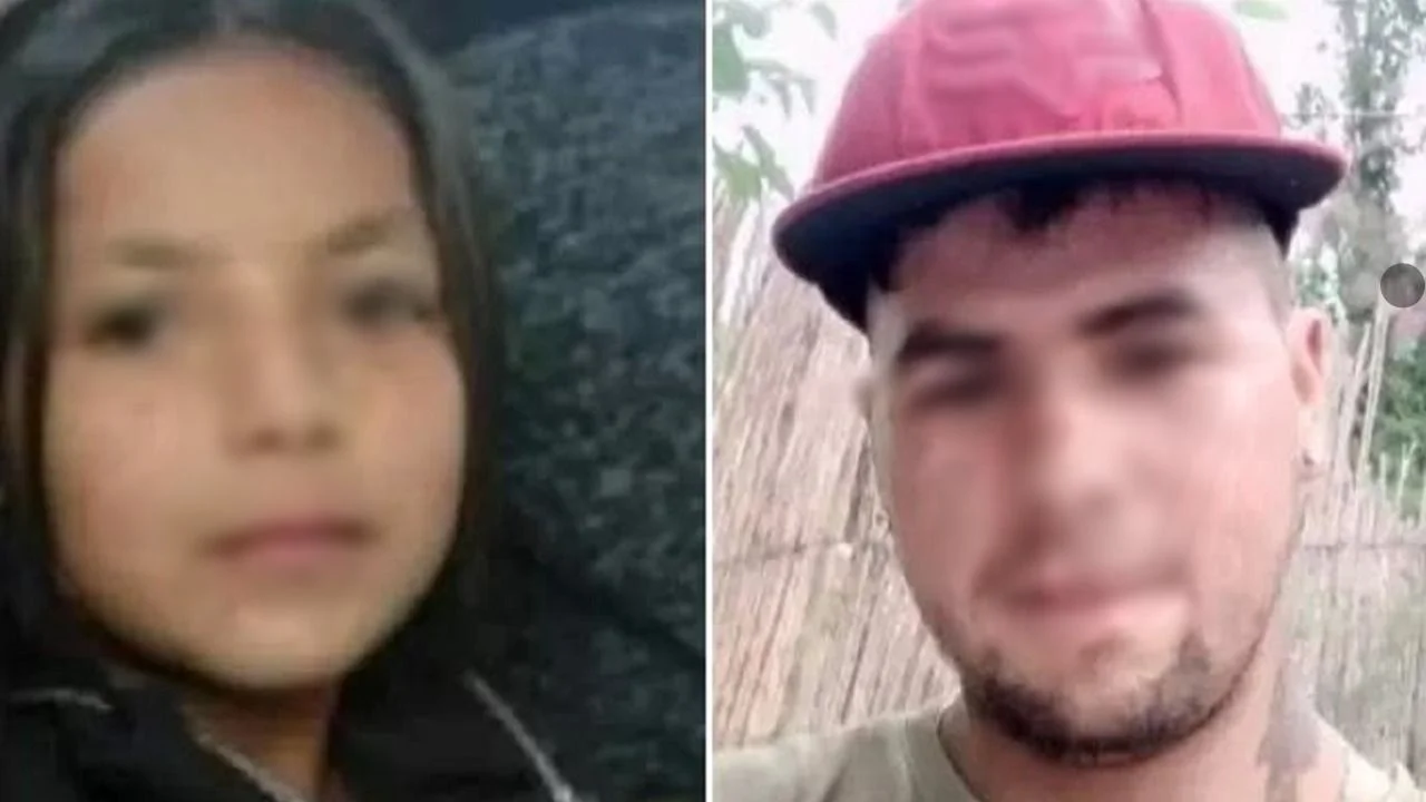 Yoselí Rodríguez y su primo