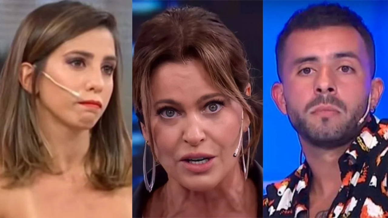 inthia Fernández Karina Mazzocco y Matías Defederico