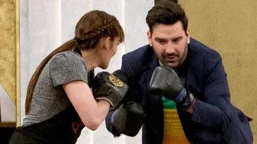 La Tigresa Acuña boxeó con Betular y lo lastimó de verdad