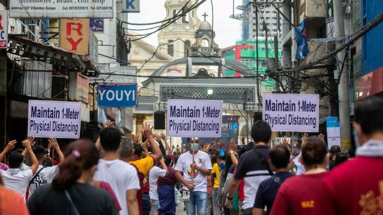 Filipinas vuelve a cancelar desfile del "Cristo Negro" por preocupaciones sobre COVID-19