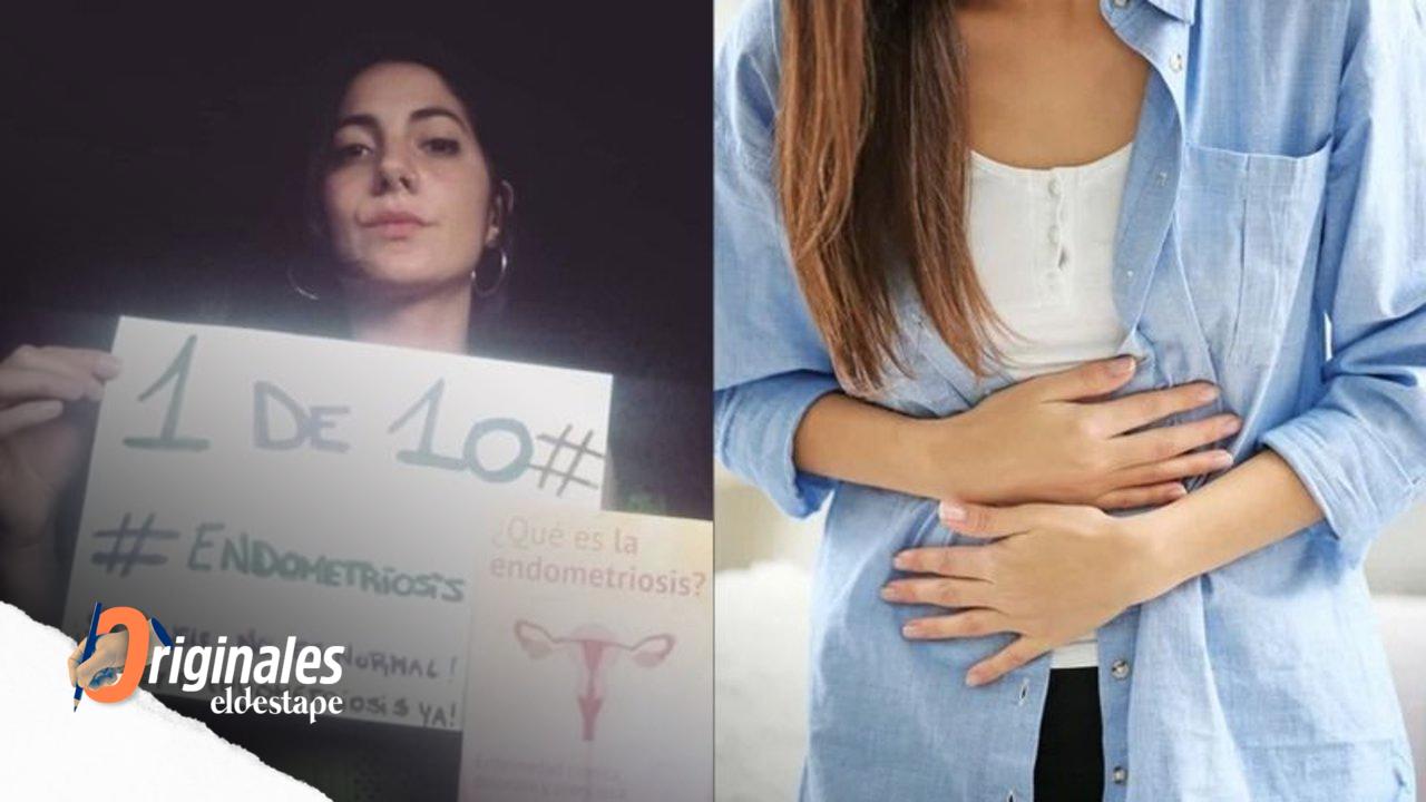 Laura Agazzi, mujer que padece de una endometriosis severa