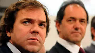 Alberto Pérez y Daniel Scioli Alberto Pérez y Daniel Scioli