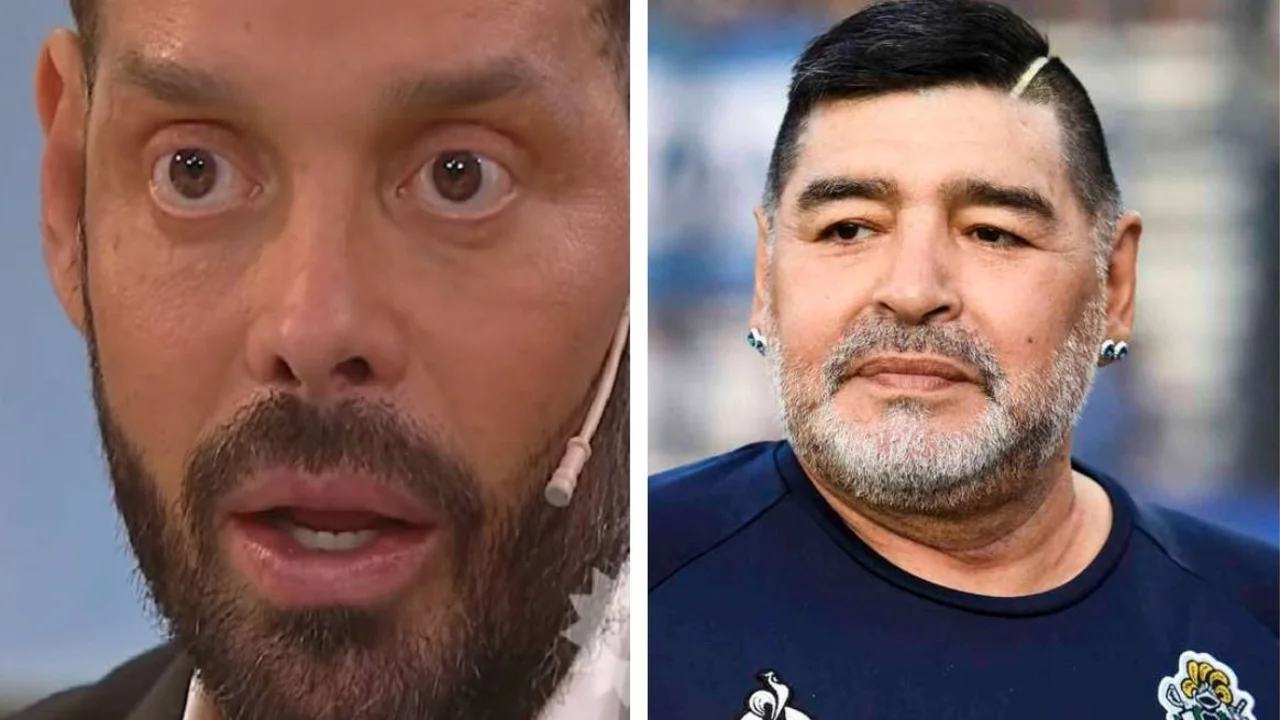 Mariano Caprarola. Diego Maradona