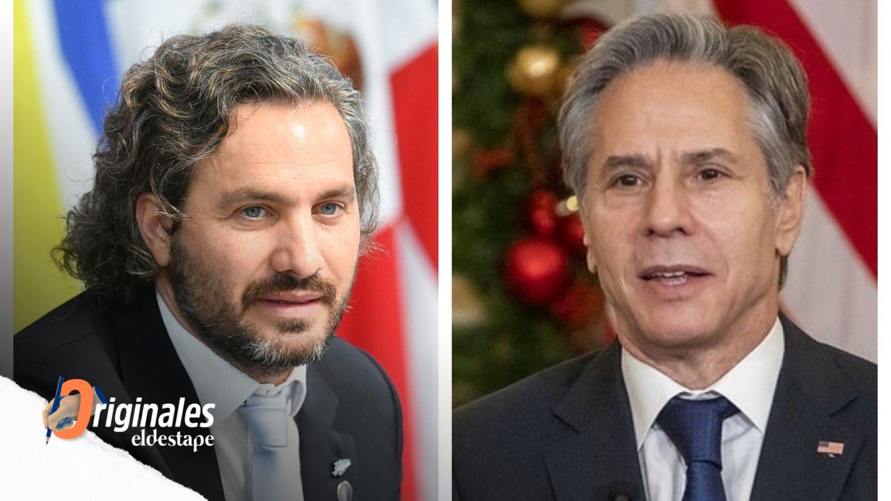 En plena negociación con el FMI, Cafiero viaja a EE.UU. para reunirse con Blinken