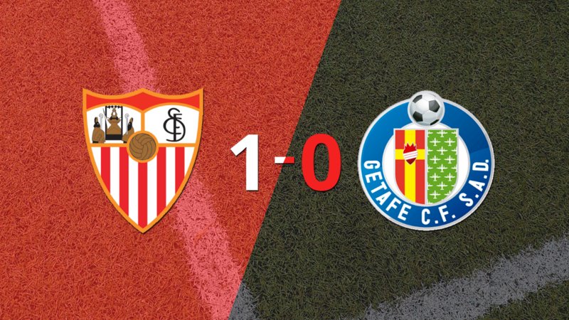 Sevilla le ganó 1-0 como local a Getafe