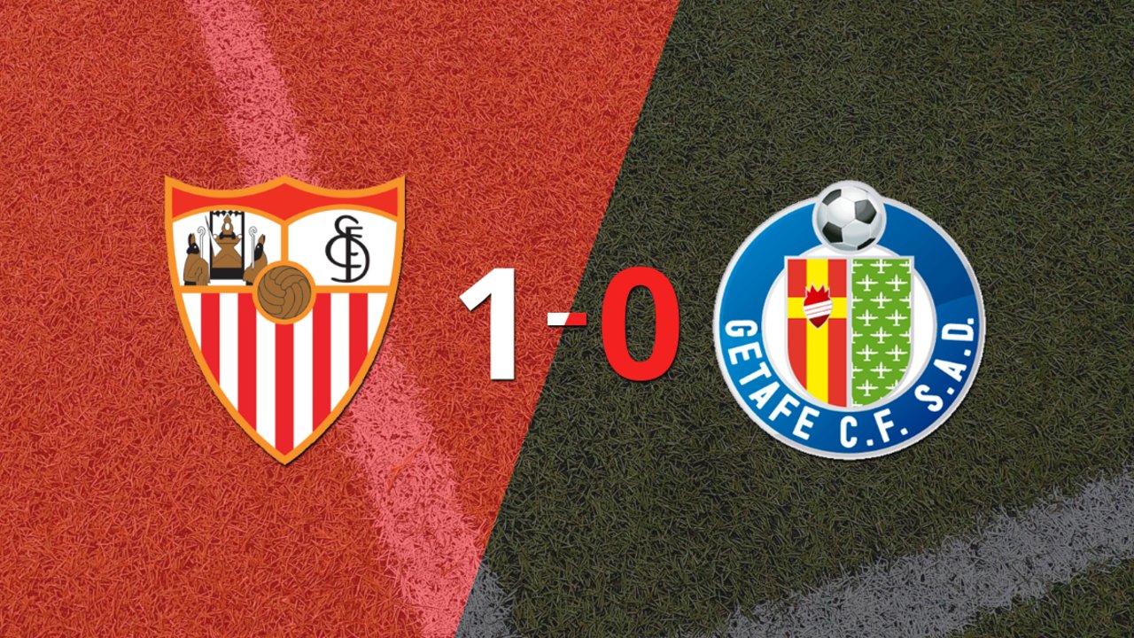 Sevilla le ganó 1-0 como local a Getafe