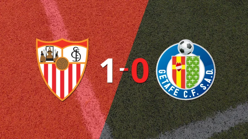 Sevilla le ganó 1-0 como local a Getafe