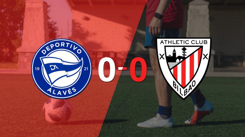 Alavés y Athletic Bilbao terminaron sin goles