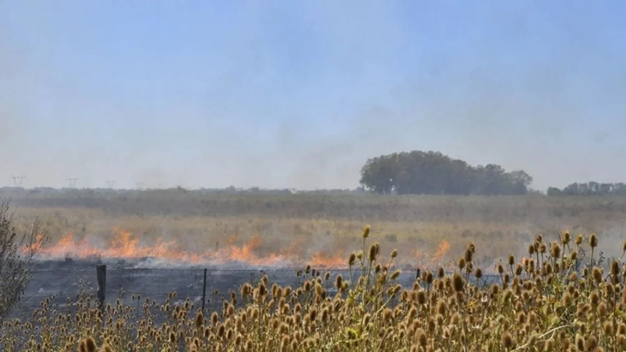 Incendios en Ezeiza