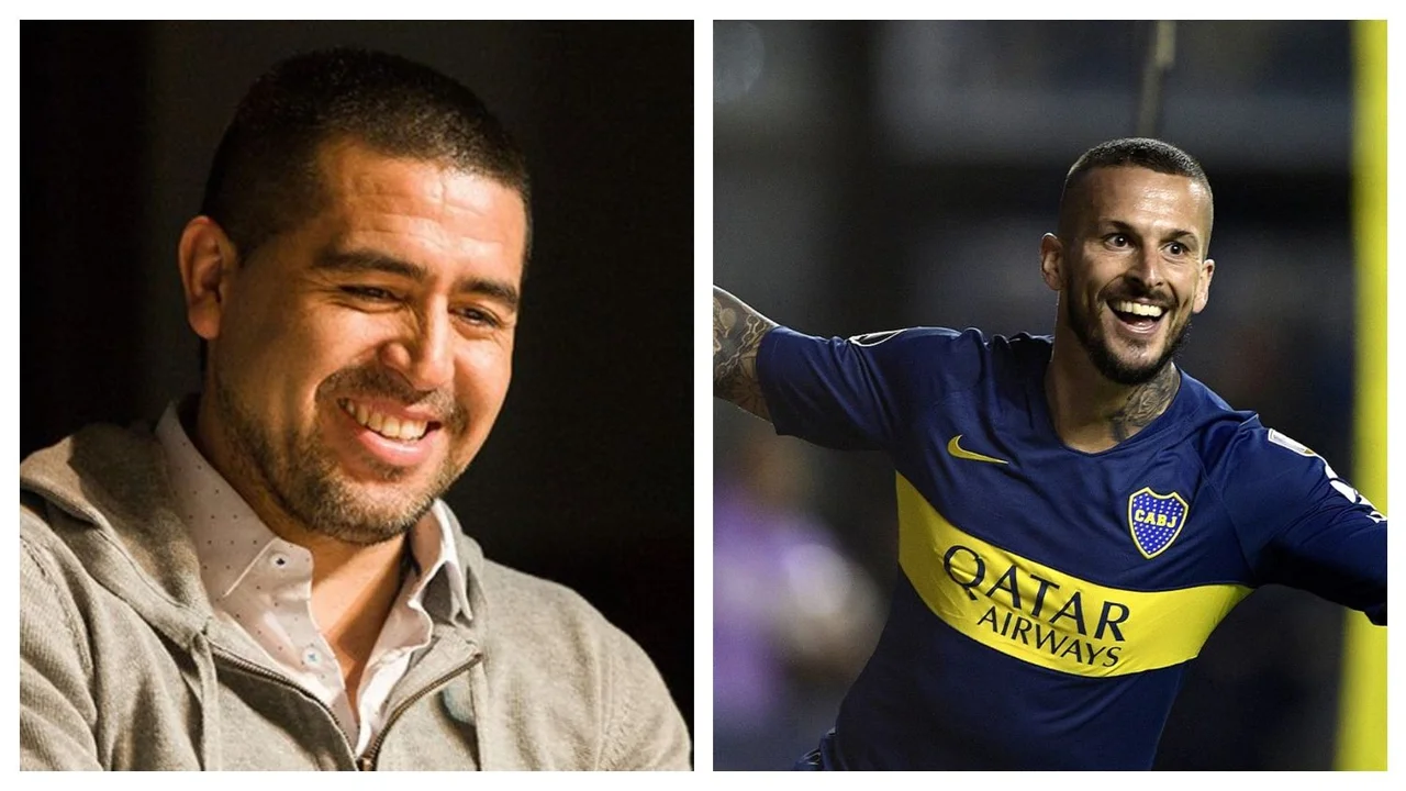 Juan Román Riquelme Boca Juniors Darío Benedetto