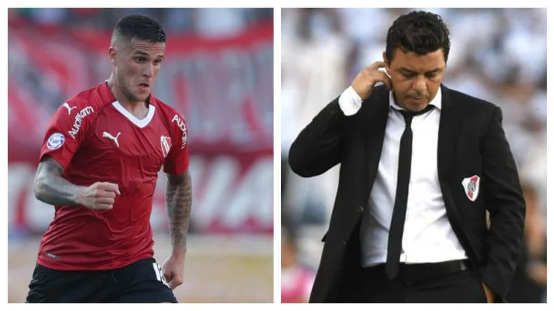 Fabricio Bustos Marcelo Gallardo River Plate