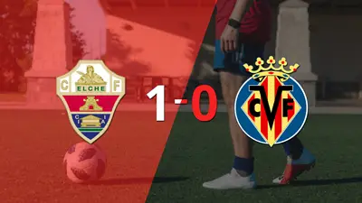 A Elche le alcanzó con un gol para derrotar a Villarreal en el estadio Martínez Valero A Elche le alcanzó con un gol para derrotar a Villarreal en el estadio Martínez Valero