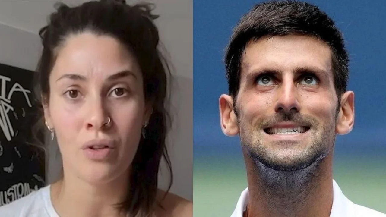 Ivana Nadal y Novak Djokovic