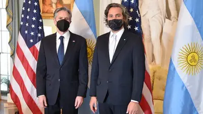 Blinken prometió apoyar a la Argentina en la negociación con el FMI Blinken prometió apoyar a la Argentina en la negociación con el FMI