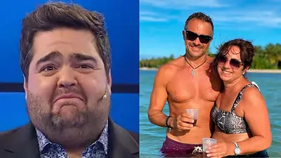 Darío Barassi se encontró con Lapegüe y su esposa en sus vacaciones. Darío Barassi se encontró con Lapegüe y su esposa en sus vacaciones.
