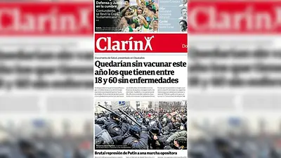 Se cayó la mentira: a un año de la tapa de Clarín que quedará en la historia de la pandemia Se cayó la mentira: a un año de la tapa de Clarín que quedará en la historia de la pandemia