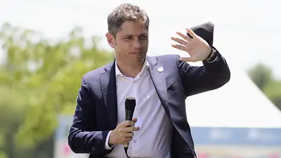 El gobernador Axel Kicillof dio positivo de coronavirus El gobernador Axel Kicillof dio positivo de coronavirus