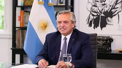 Alberto Fernández anunció un acuerdo con el FMI: "Sufríamos un problema, y ahora tenemos una solución" Alberto Fernández anunció un acuerdo con el FMI: "Sufríamos un problema, y ahora tenemos una solución"