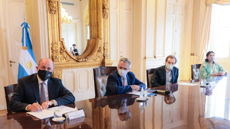 Alberto Fernández y Perotti anunciaron inversiones en Santa Fe