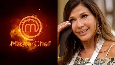 Catherine Fulop tuvo un fuerte accidente en MasterChef Celebrity 3. Catherine Fulop tuvo un fuerte accidente en MasterChef Celebrity 3.