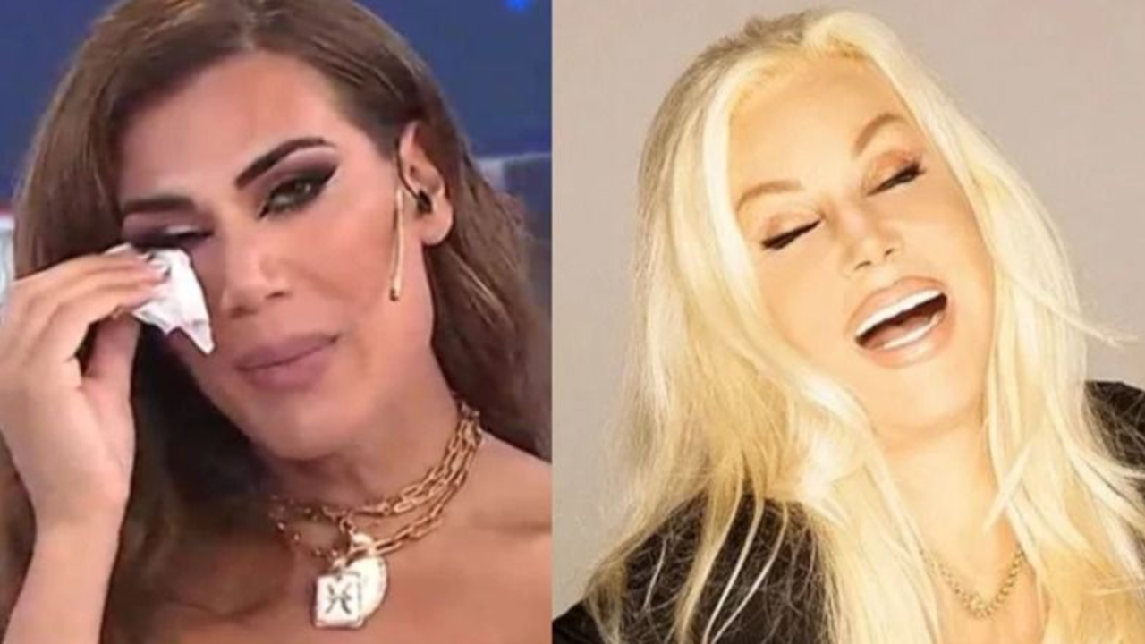 Susana Giménez y Flor de la V