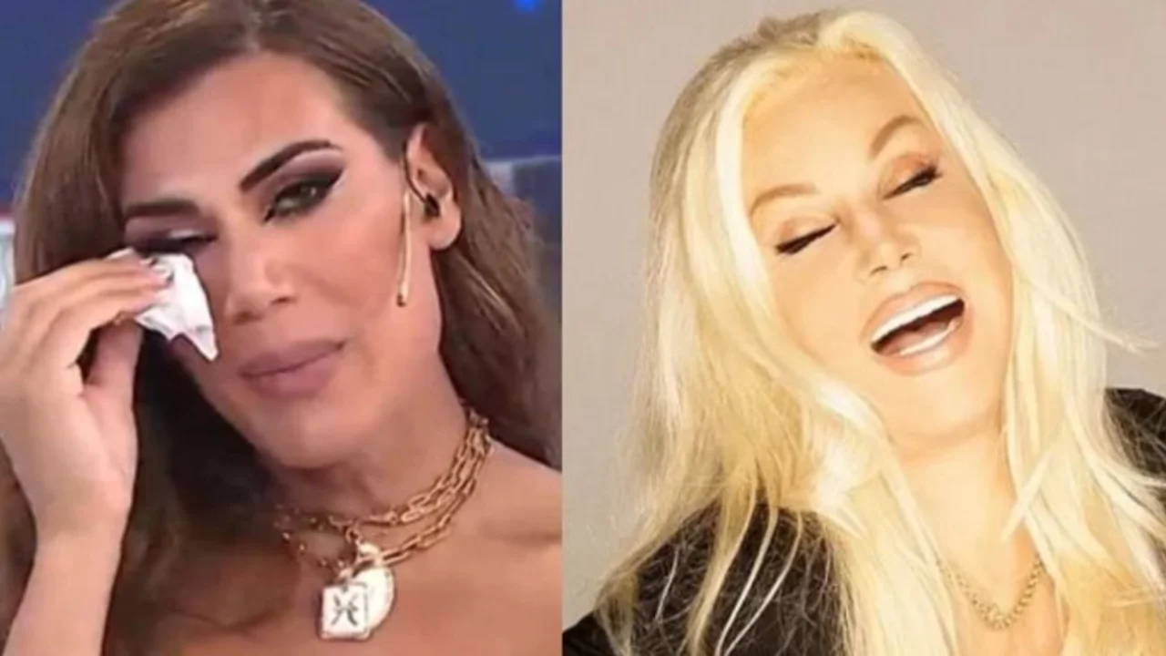 Susana Giménez y Flor de la V