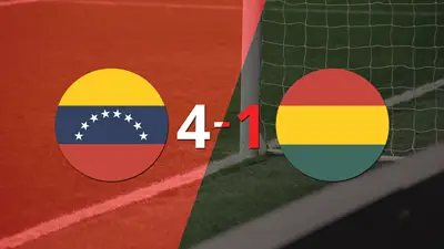 Con hat-trick de Salomón Rondón, Venezuela goleó a Bolivia 4-1 Con hat-trick de Salomón Rondón, Venezuela goleó a Bolivia 4-1
