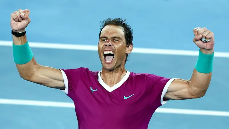 Rafael Nadal salió campeón del Abierto de Australia con una remontada épica y batió un récord en Grand Slams