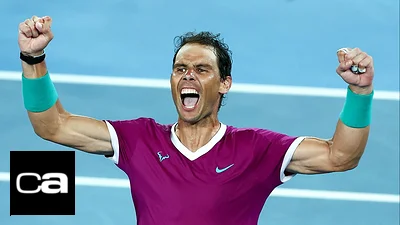 Rafael Nadal salió campeón del Abierto de Australia con una remontada épica y batió un récord en Grand Slams Rafael Nadal salió campeón del Abierto de Australia con una remontada épica y batió un récord en Grand Slams
