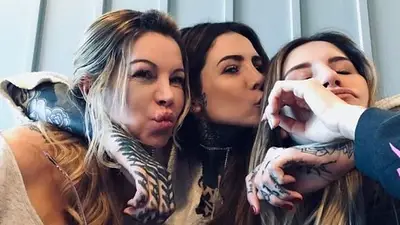 Cande Tinelli y Soledad Aquino Cande Tinelli y Soledad Aquino