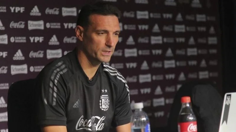 Scaloni realizó un pedido especial para los hinchas que vayan a la cancha contra Colombia: "Basta"