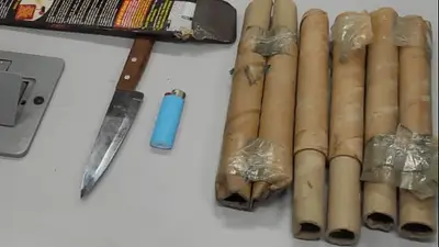 Detienen a hombre que intentó entrar a la asunción de Lula con un cuchillo y elementos explosivos Detienen a hombre que intentó entrar a la asunción de Lula con un cuchillo y elementos explosivos