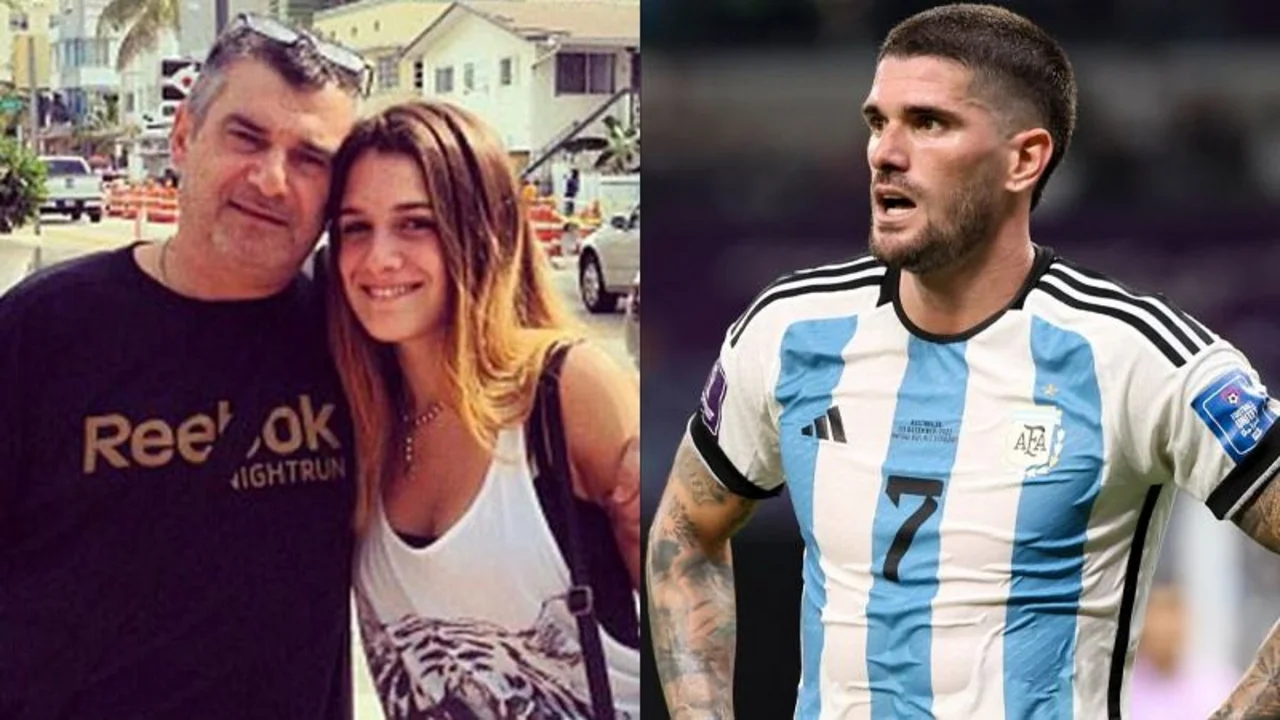 Horacio Homs, padre de Camila Homs, le envió un picante audio a Rodrigo De Paul