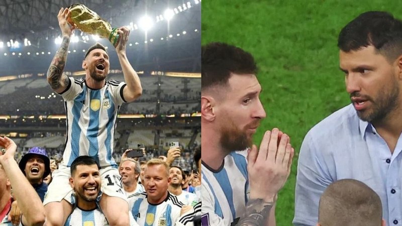 Lionel Messi Sergio "Kun" Agüero Mundial Qatar 2022 Selección Argentina