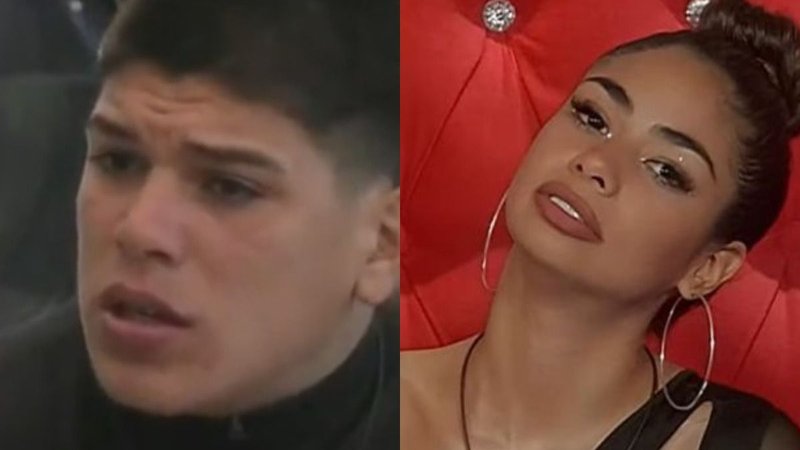 Thiago Medina y Daniela Celis en Gran Hermano 